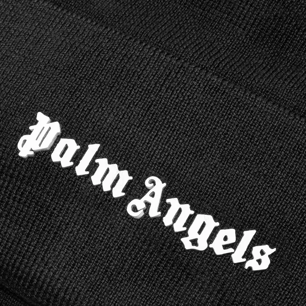 Classic Logo Beanie - Black/White